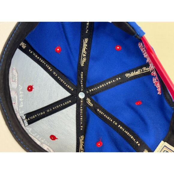 Mitchell & Ness Philadelphia 76ers Snapback Hat NBA Hardwood Classics - Picture 9 of 9
